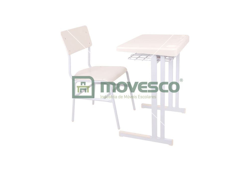 Conjunto Aluno Tamanho 05 - Cadeira MVF-207IN + Mesa MVF-107IN