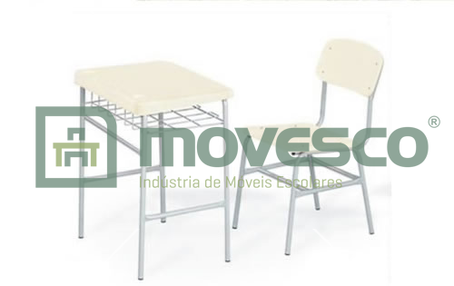 Conjunto Adulto Mesa e Cadeira MV-10R + MV-20R